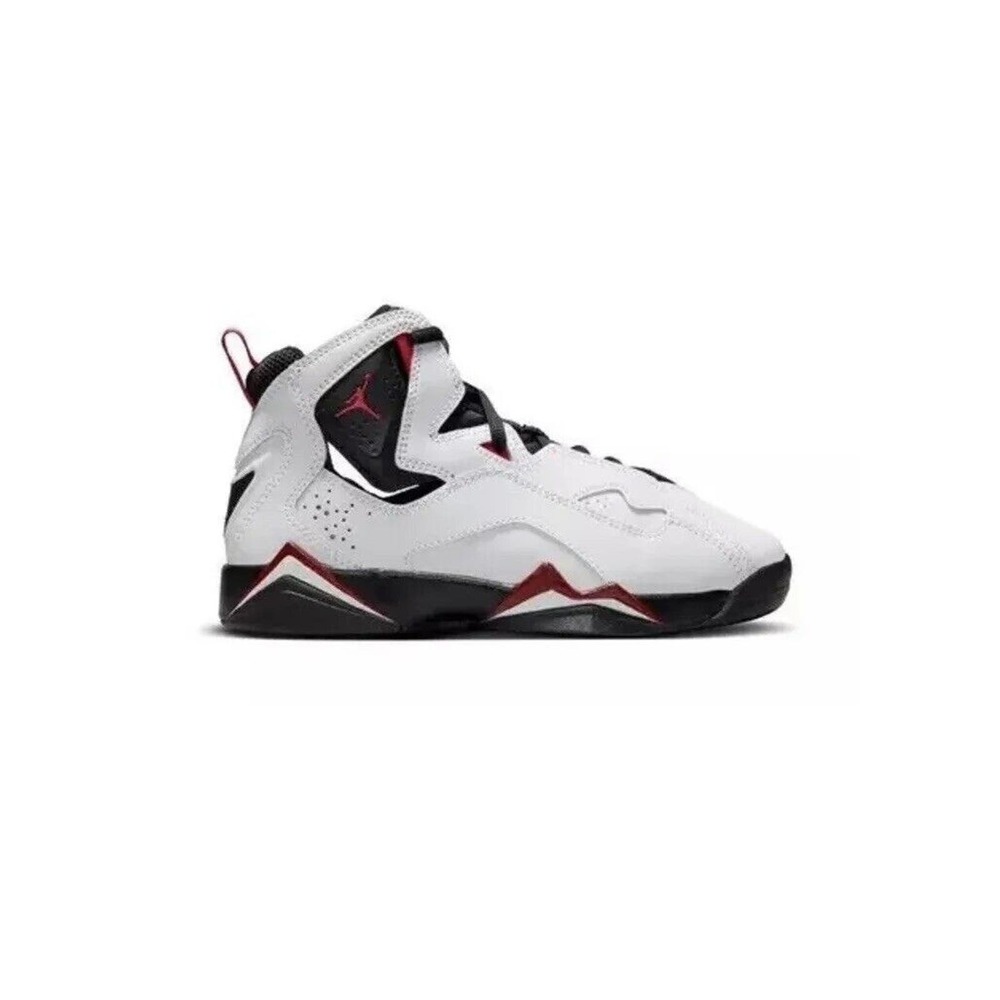 Toddler's Jordan True Flight White/Black-Varsity Red (343797 100) choose your sz - Picture 10 of 10